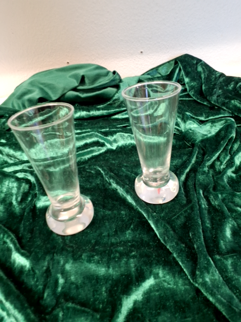 Mundblæste glas